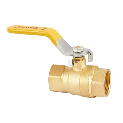 Chine 1/2 3/4 DN20 DN25 Haute pression NPT fil d'eau féminin soupape à bille en laiton
