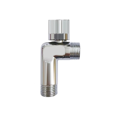 L'eau de toilette 90 degrés 1/2 3/8 cuivre angle d'arrêt de coq soupape