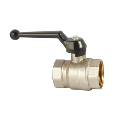 OEM 1/2 soupape à bille en cuivre zinc avec poignée en acier