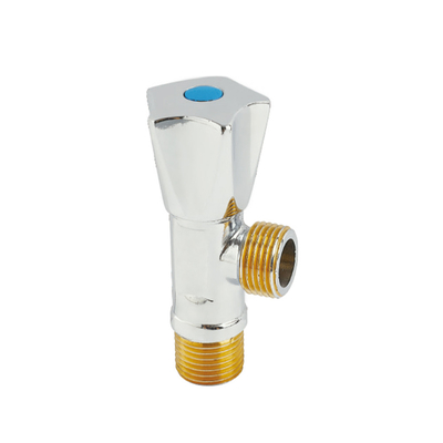 1/2 soupape d'angle en laiton pour l'eau prix compétitif soupape de contrôle d'angle