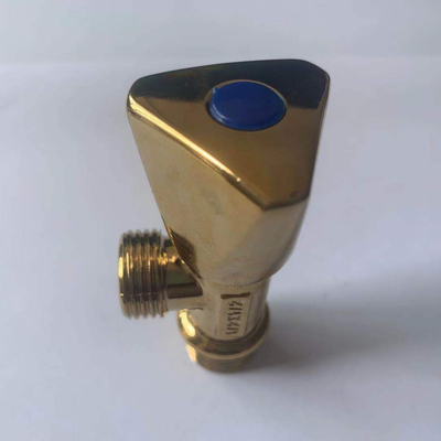 nouvelle arrivée 1/2 &quot; chrome plaqué froid et chaud vanne d'angle