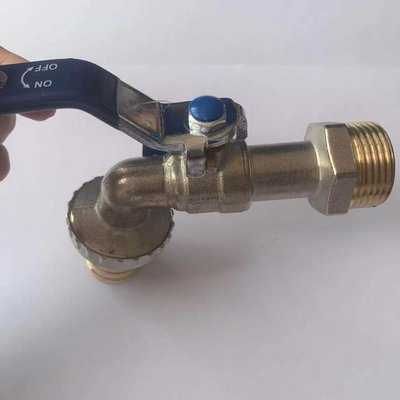 Le robinet de lavage chinois à bas prix vend du robinet de lavage bibcock yiwu avec une poignée d'abdomen