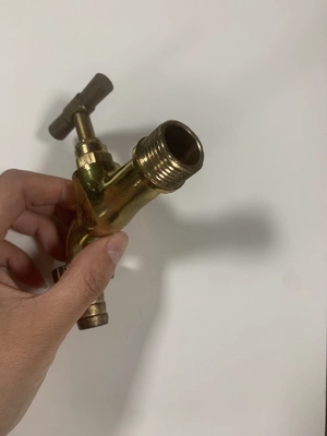 La pompe à eau de jardin 1/2 en cuivre et la pompe à eau en laiton