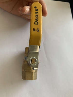1/2 antiusure 3/4 fuite gauche de clapet à gaz de robinet à tournant sphérique de gaz de 1 pouce pleine anti