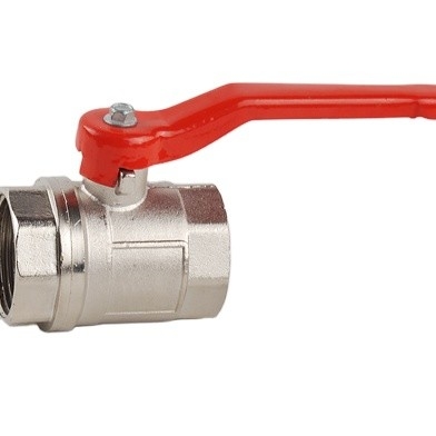 Valve verrouillable en laiton en aluminium de robinet à tournant sphérique d'eau chaude de poignée d'ODM d'OEM