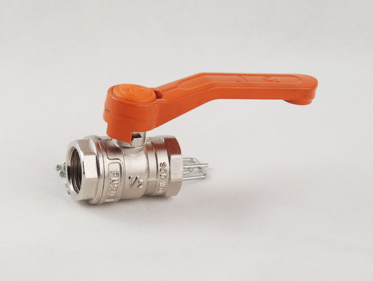 Pouce d'ODM OBM 1/2 d'OEM - la température normale filetée en laiton de robinet à tournant sphérique de 4 pouces