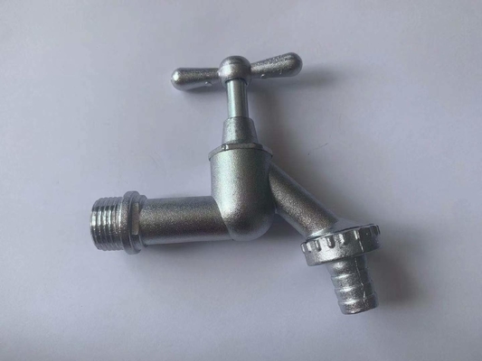 1/2 poignée en plastique de robinet en laiton de tuyau de bavoir de tuyau d'arrosage de 3/4 pouce