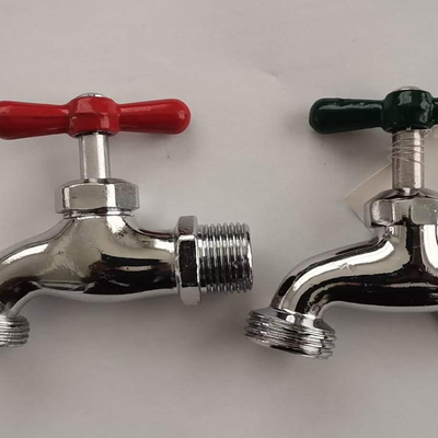 Les jardins d'OEM zinguent et la fuite en laiton de robinet de jardin de valve de Bibcock résistante