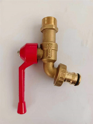 L'irrigation en laiton agricole de valve de Bibcock tape 5 ans de garantie