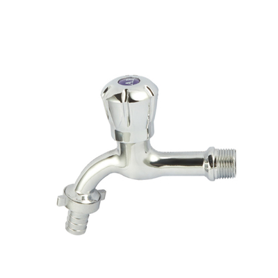 Poignée de zinc montée par plate-forme en laiton de robinet d'eau de valve de Bibcock de 2 débouchés