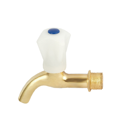 OEM 1/2 valve en laiton de Bibcock de 3/4 pouce avec la poignée en plastique 2 ans de garantie