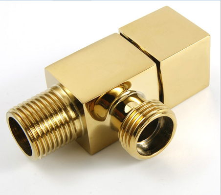 Valve d'angle sanitaire personnalisable de valve d'angle de lavabo de conception 15mm