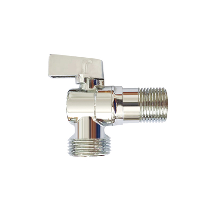 Le balcon BSP TNP d'ODM d'OEM a fileté la résistance en laiton d'usage de valve d'angle