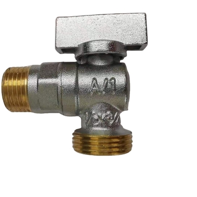 Soupapes d'arrêt d'angle de Chrome de valve d'angle de robinet de fil de TNP 3/8inch