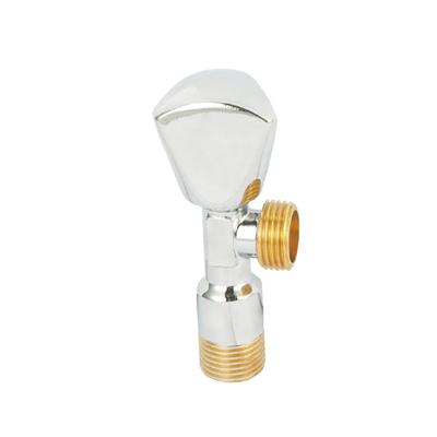 BSP adapté aux besoins du client durable a fileté la valve d'angle en laiton pour le lavabo