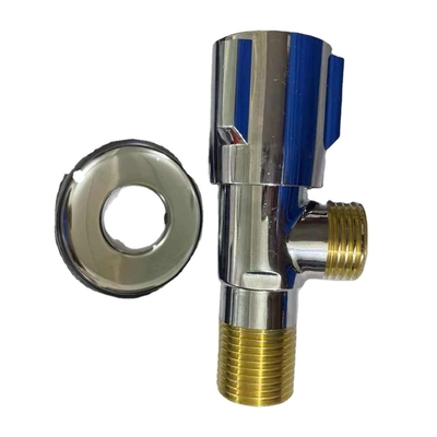 1/2Inch a passé la valve au bichromate de potasse d'angle de toilettes de soupape d'arrêt d'angle d'évier