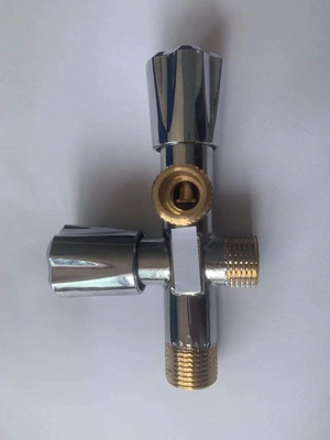 1/2Inch a passé la valve au bichromate de potasse d'angle de toilettes de soupape d'arrêt d'angle d'évier