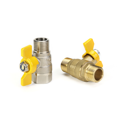 Preuve naturelle comprimée d'abrasion de valve de bouteille de gaz du clapet à gaz 1/2inch