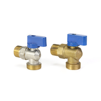 EN331 clapet à gaz de laiton de la norme 54mm nickelé pour la cuisine à la maison