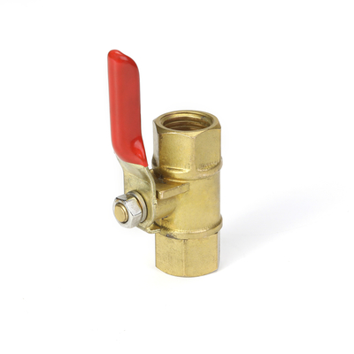 EN331 clapet à gaz de laiton de la norme 54mm nickelé pour la cuisine à la maison