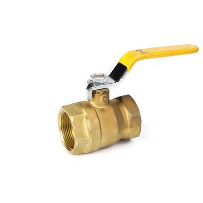 Clapet à gaz en laiton 42mm de manuel personnalisable de la taille avec la poignée en aluminium