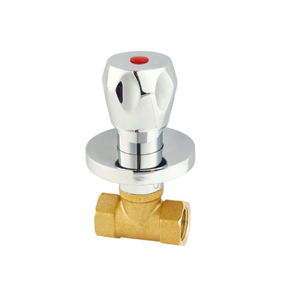 ODM OBM d'OEM convenable rapide de soupape d'arrêt de Mini Water Inlet Straight Brass