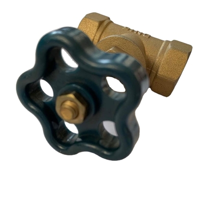 Accessoires en laiton non de rouillement de robinet de salle de bains de soupape d'arrêt de l'eau 3/4inch