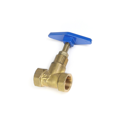 soupape d'arrêt en laiton droite chaude de boule d'OEM d'électrodéposition de chrome 1/2inch