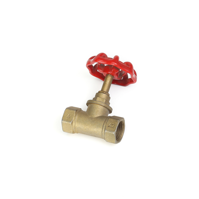 1/2 » la soupape d'arrêt en laiton d'angle de tour de X 3/8&quot; 1/4 DN20-NPT a fileté