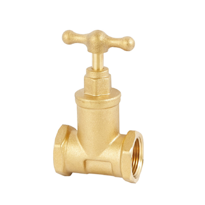 1/2 » la soupape d'arrêt en laiton d'angle de tour de X 3/8&quot; 1/4 DN20-NPT a fileté