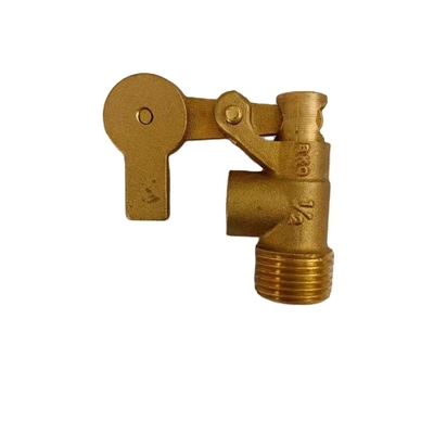 Valve en laiton en laiton 3/4 de suffisance de valve à flotteurs de la cloison étanche MNPT dans 65gram