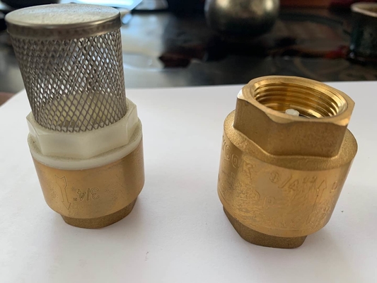 Valve en laiton en laiton 3/4 de suffisance de valve à flotteurs de la cloison étanche MNPT dans 65gram