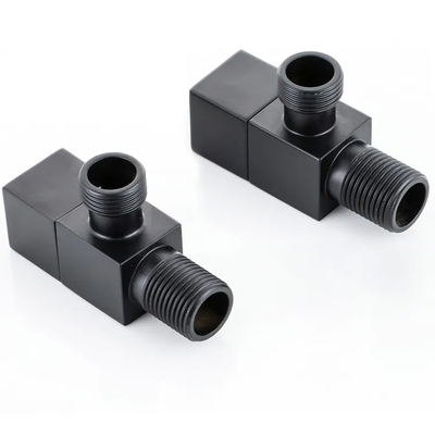 BSP adapté aux besoins du client durable a fileté la valve d'angle en laiton pour le lavabo