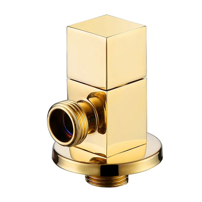BSP adapté aux besoins du client durable a fileté la valve d'angle en laiton pour le lavabo
