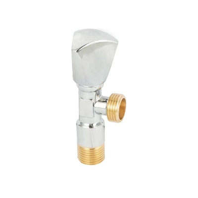 BSP adapté aux besoins du client durable a fileté la valve d'angle en laiton pour le lavabo