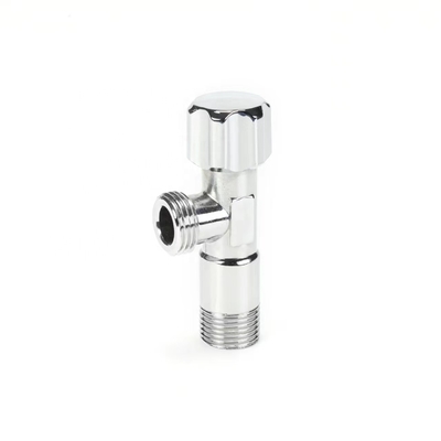 BSP adapté aux besoins du client durable a fileté la valve d'angle en laiton pour le lavabo