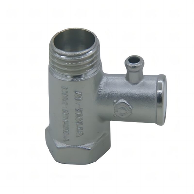 1/2 soupape de vérification en laiton nickelée chauffe-eau de sécurité