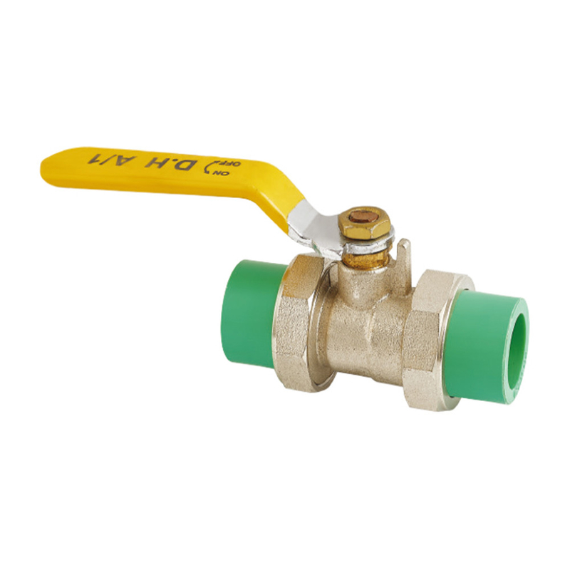 Valve à bille en laiton forgé homologuée pour l'eau et le gaz