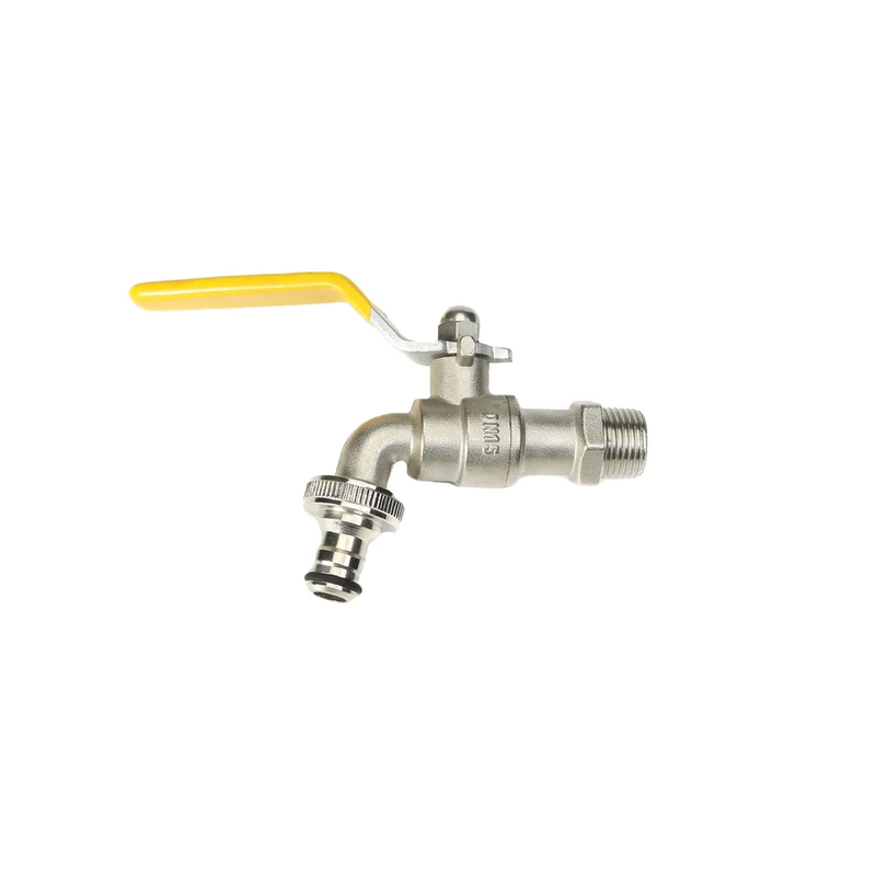 Valve à bible en laiton de type standard pour eau chaude ou froide avec résistance à la corrosion
